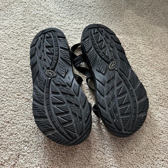 Chaco Black Classic Strappy Hiking Outdoor Sandals Men\'s Size 11 Adjustable